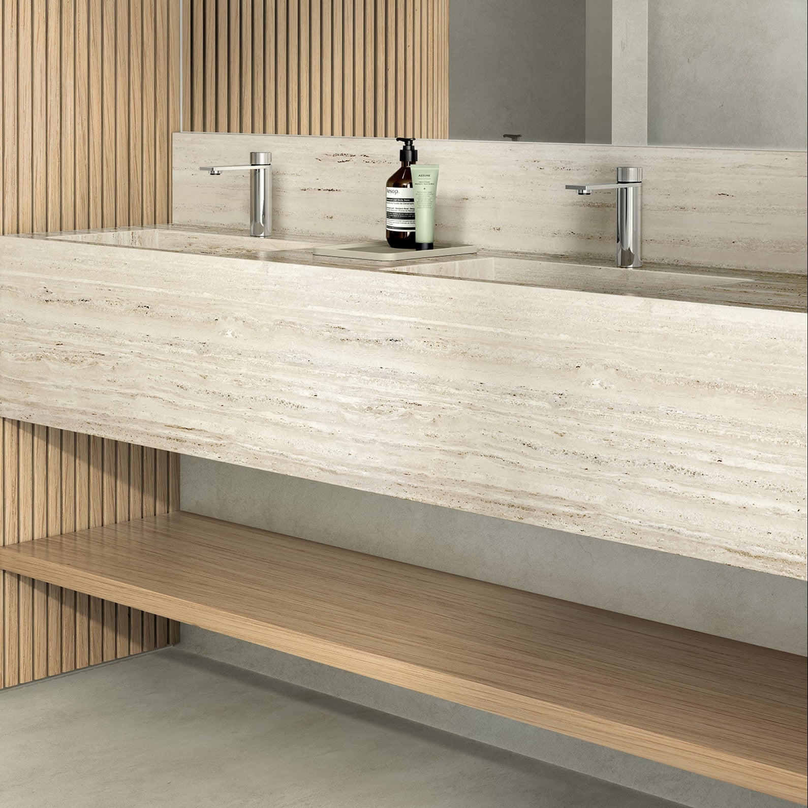 PHOENIX AXIA BASIN MIXER BRUSHED NICKEL