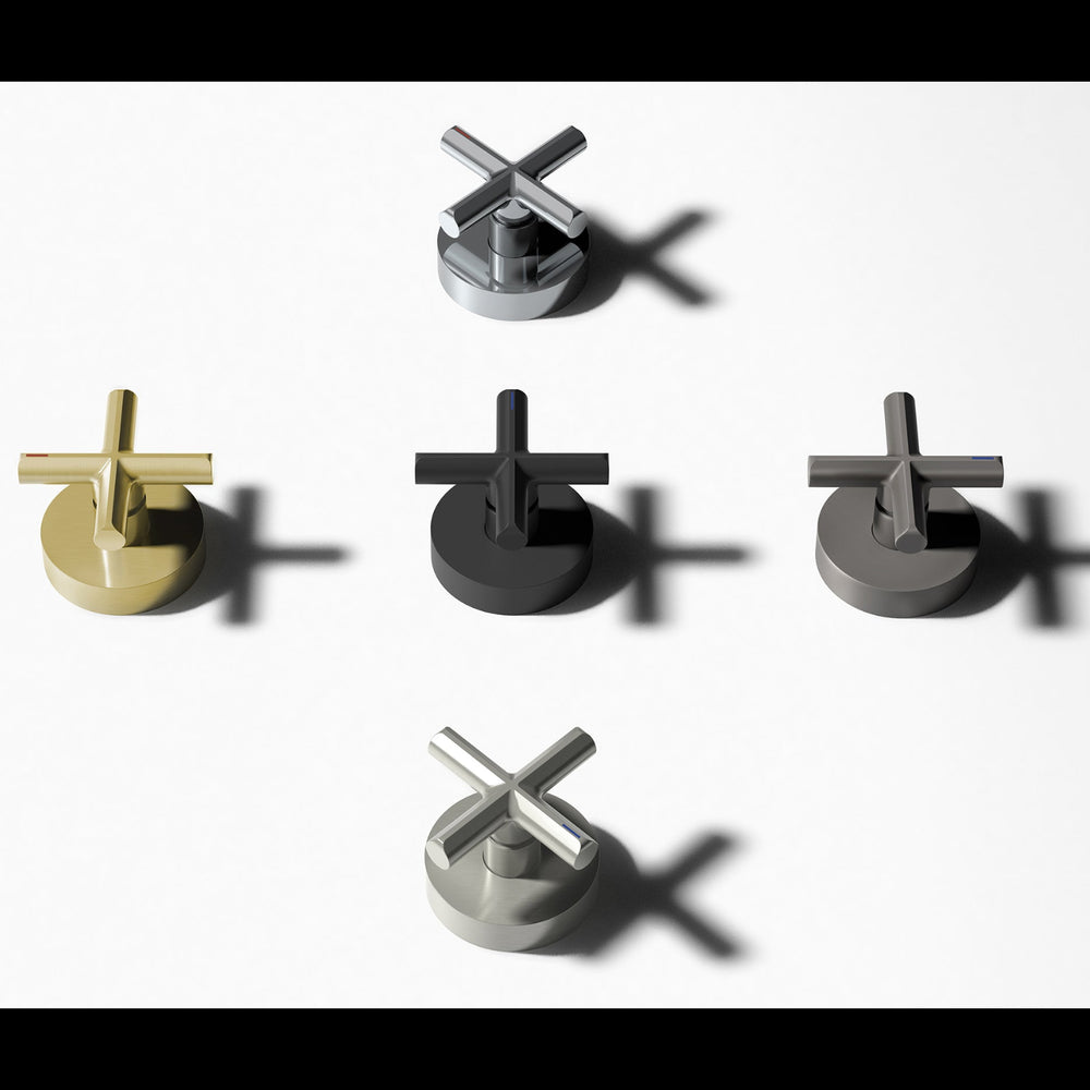 PHOENIX VIVID SLIMLINE PLUS WALL TOP ASSEMBLIES BRUSHED NICKEL