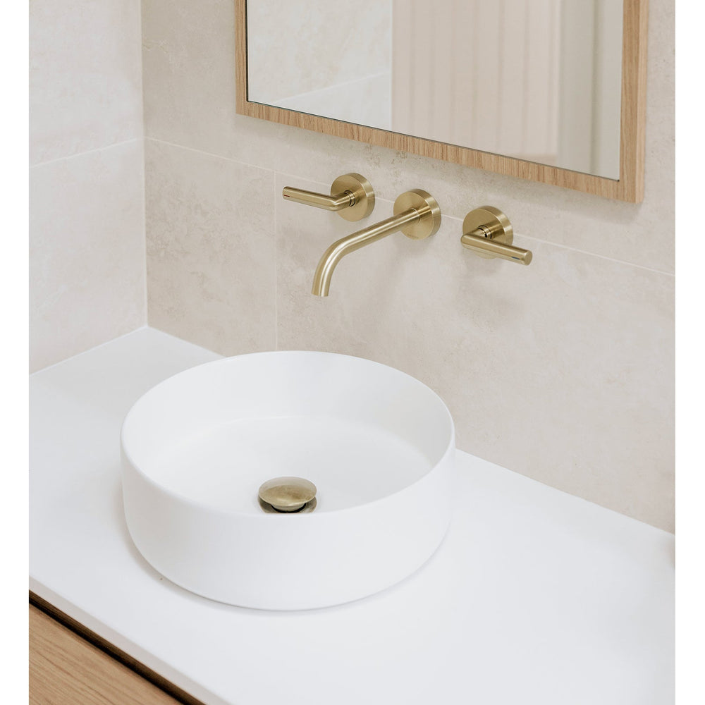 PHOENIX DOME POP-UP UNIVERSAL WASTE BRUSHED GOLD 40MM