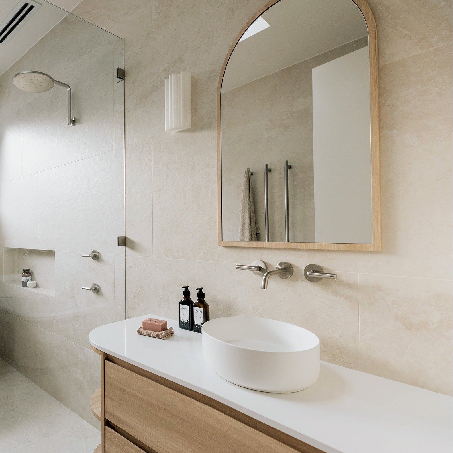 PHOENIX VIVID SLIMLINE LEAD FREE PLUS LEVER WALL TOP ASSEMBLIES EXTENDED SPINDLES BRUSHED NICKEL