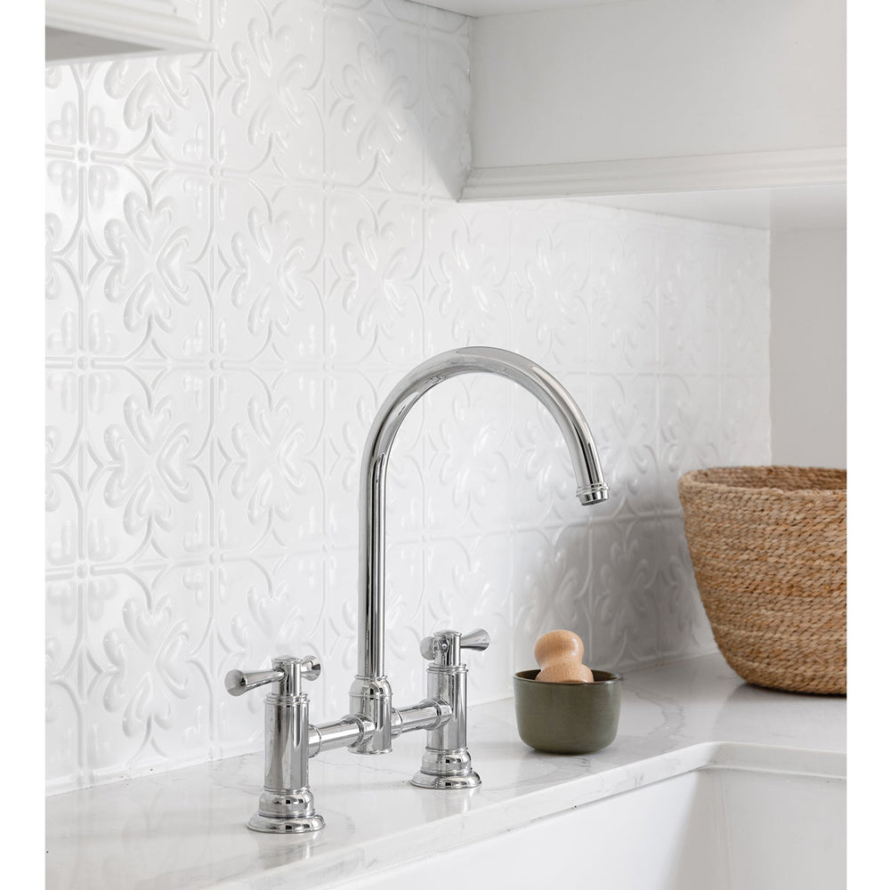 PHOENIX CROMFORD LEAD FREE EXPOSED SINK SET 325MM CHROME