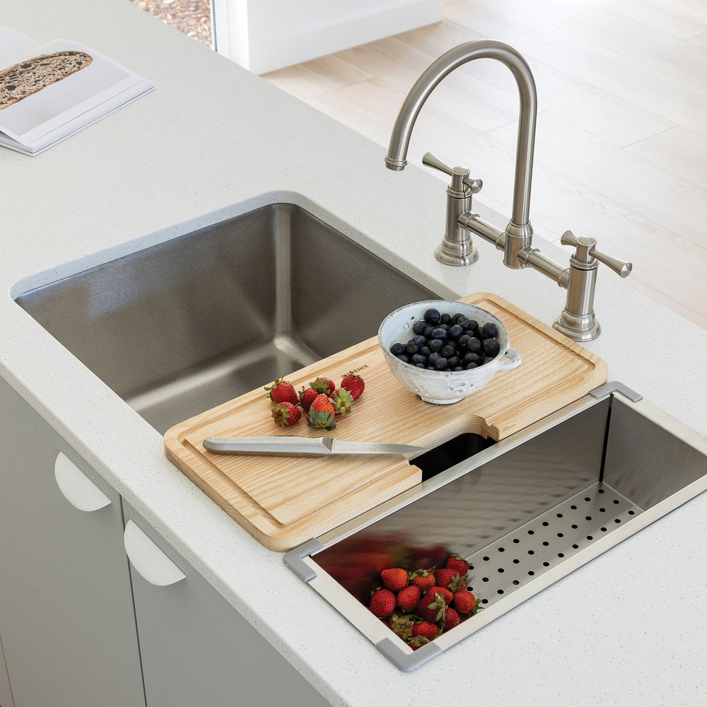 PHOENIX STAINLESS STEEL COLANDER 430MM STAINLESS STEEL