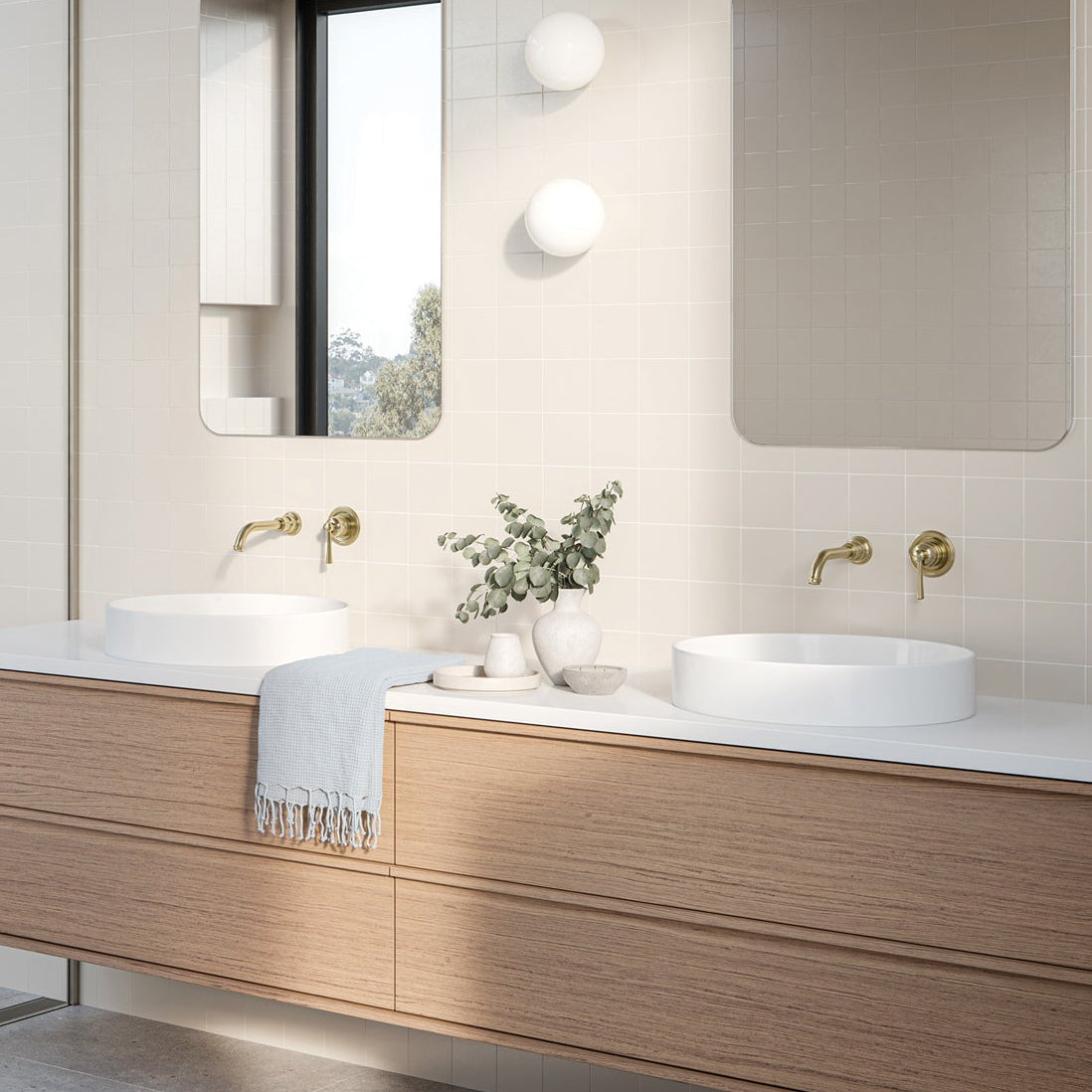 PHOENIX CROMFORD SWITCHMIX LEAD FREE SHOWER AND WALL MIXER BRUSHED GOLD