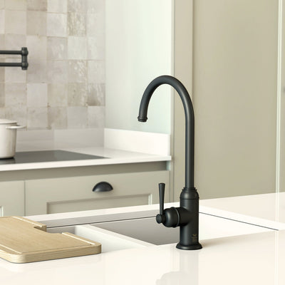 PHOENIX CROMFORD LEAD FREE SINK MIXER 363MM MATTE BLACK