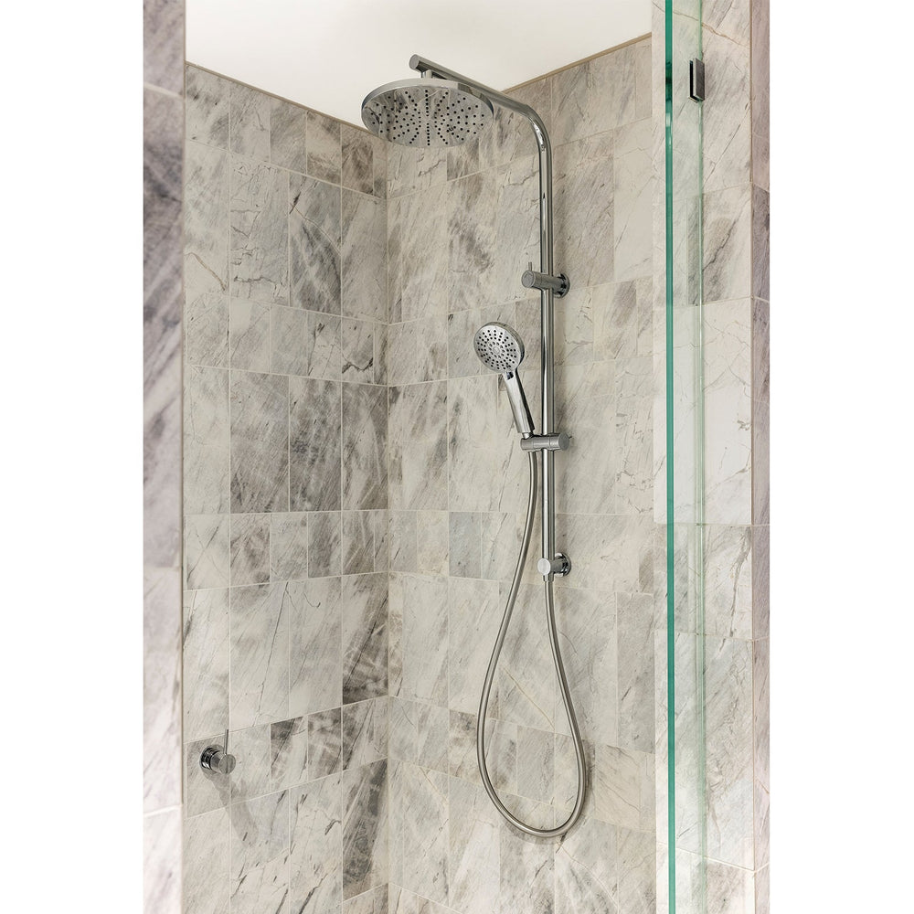 PHOENIX VIVID SLIMLINE TWIN SHOWER CHROME