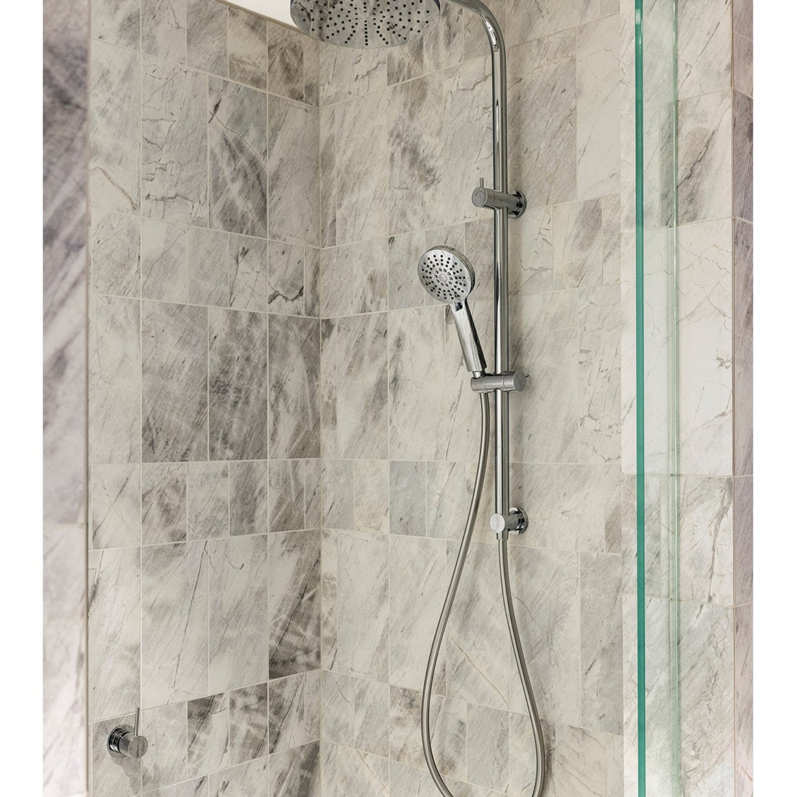 PHOENIX VIVID SLIMLINE UP LEAD FREE SHOWER / WALL MIXER CHROME