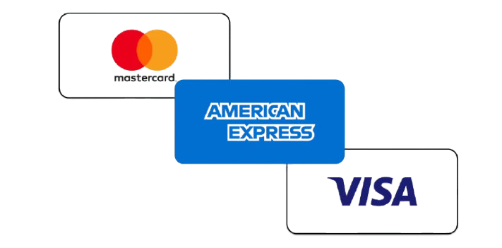 Visa, Mastercard and American Express accepted at Austpek Bathrooms