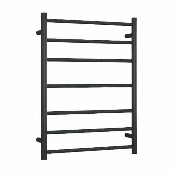 THERMOGROUP SRB4412 BRUSHED STAINLESS STEEL 12VOLT ROUND LADDER HEATED TOWEL RAIL 800MM