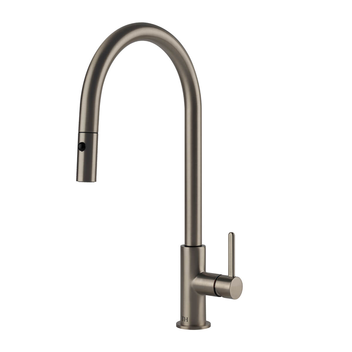 TURNER HASTINGS NAPLES PULL OUT SINK MIXER 410MM BRUSHED NICKEL