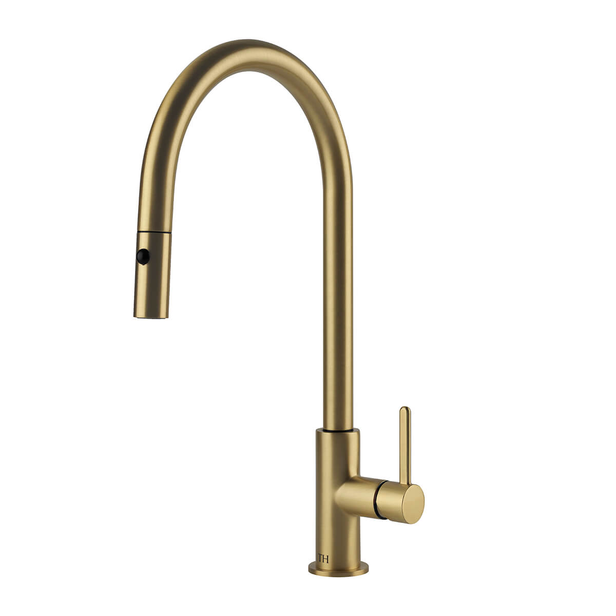 TURNER HASTINGS NAPLES PULL OUT SINK MIXER 410MM BRUSHED BRASS
