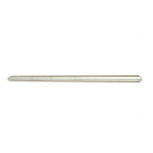 RADIANT HEATING NON-HEATED ROUND SINGLE TOWEL RAIL MIRROR POLISHED 800MM