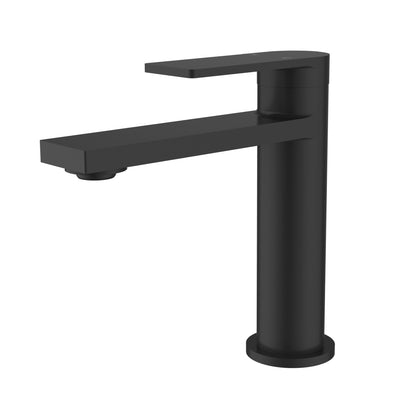 IKON RUKI LEAD FREE BASIN MIXER 162MM MATTE BLACK