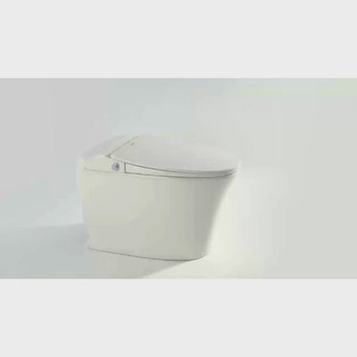 LUKKA SAMOS RIMLESS BACK TO WALL SMART TOILET WHITE