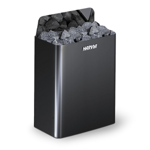 HARVIA ELECTRONIC BLACK WALL HEATER 6KW - SW60E