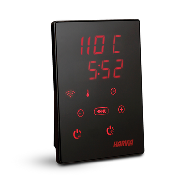 REVEL HARVIA XENIO WIFI TOUCH SCREEN RECTANGLE MOUNTED KIT BLACK