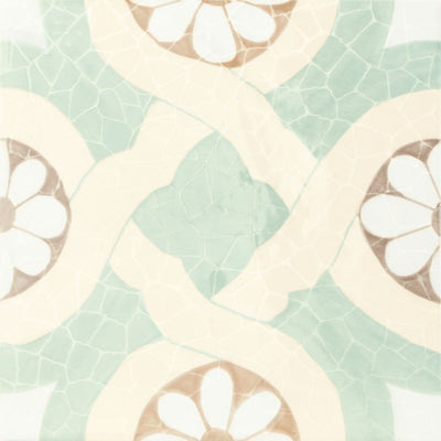 DUNE CERAMICA BERLIN ROMINA GLOSSY 147X147MM SQUARE TILE (PER BOX)