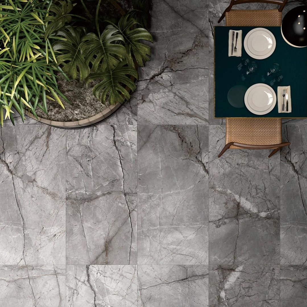 MUSES SILVER ROOT LIGHT GREY SOFT POLISHED 600X1200MM RECTANGULAR TILE ...