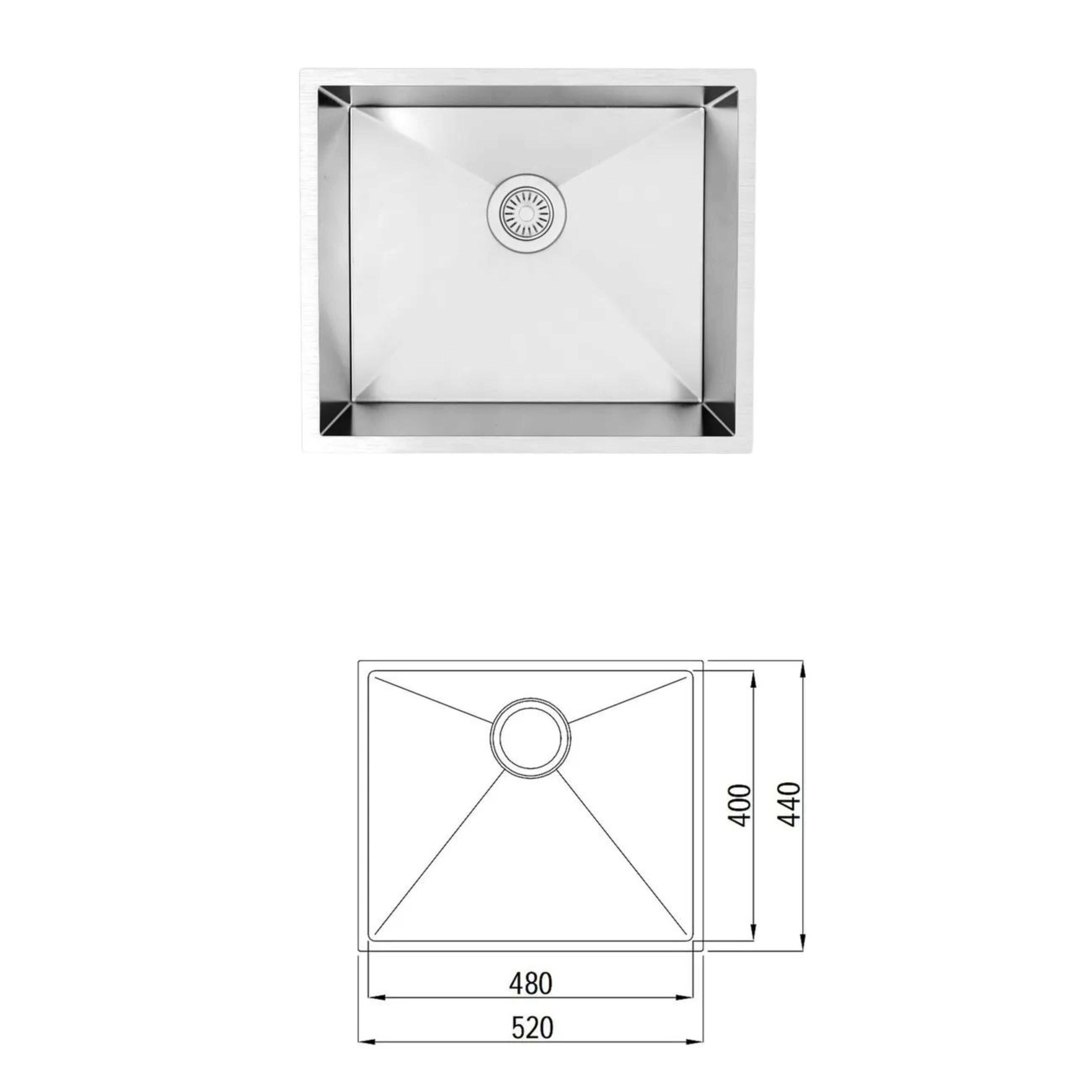 OTTI NOOSA MATTE WHITE 1715MM LAUNDRY AND WALL CABINET WITH STONE TOP & SINK (PACKAGE-A)