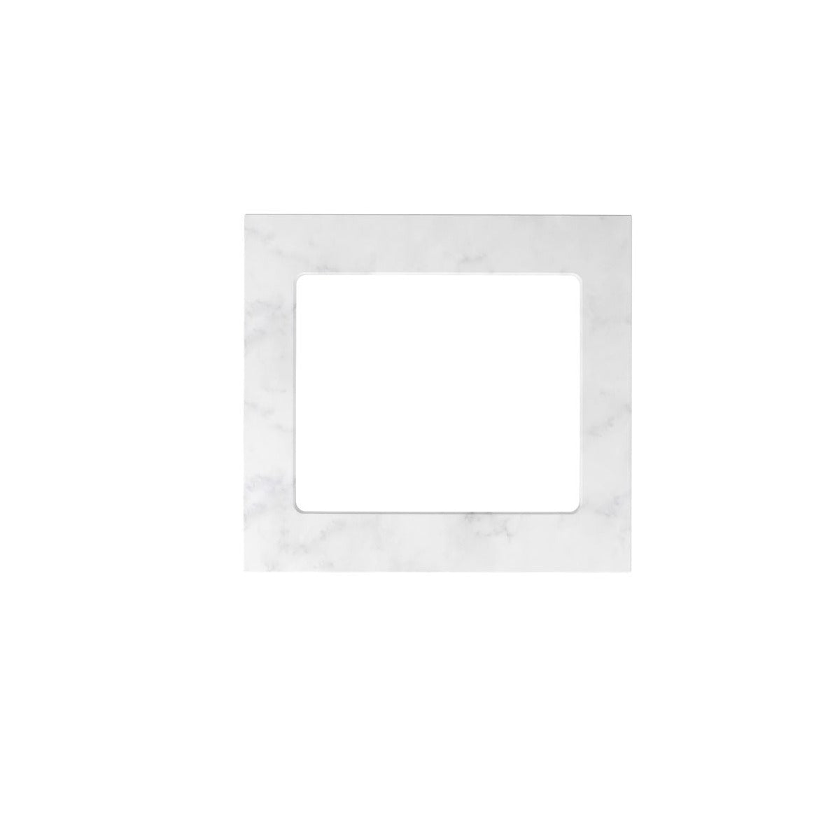 OTTI SOLID SURFACE 650MM LAUNDRY CARRARA STONE TOP