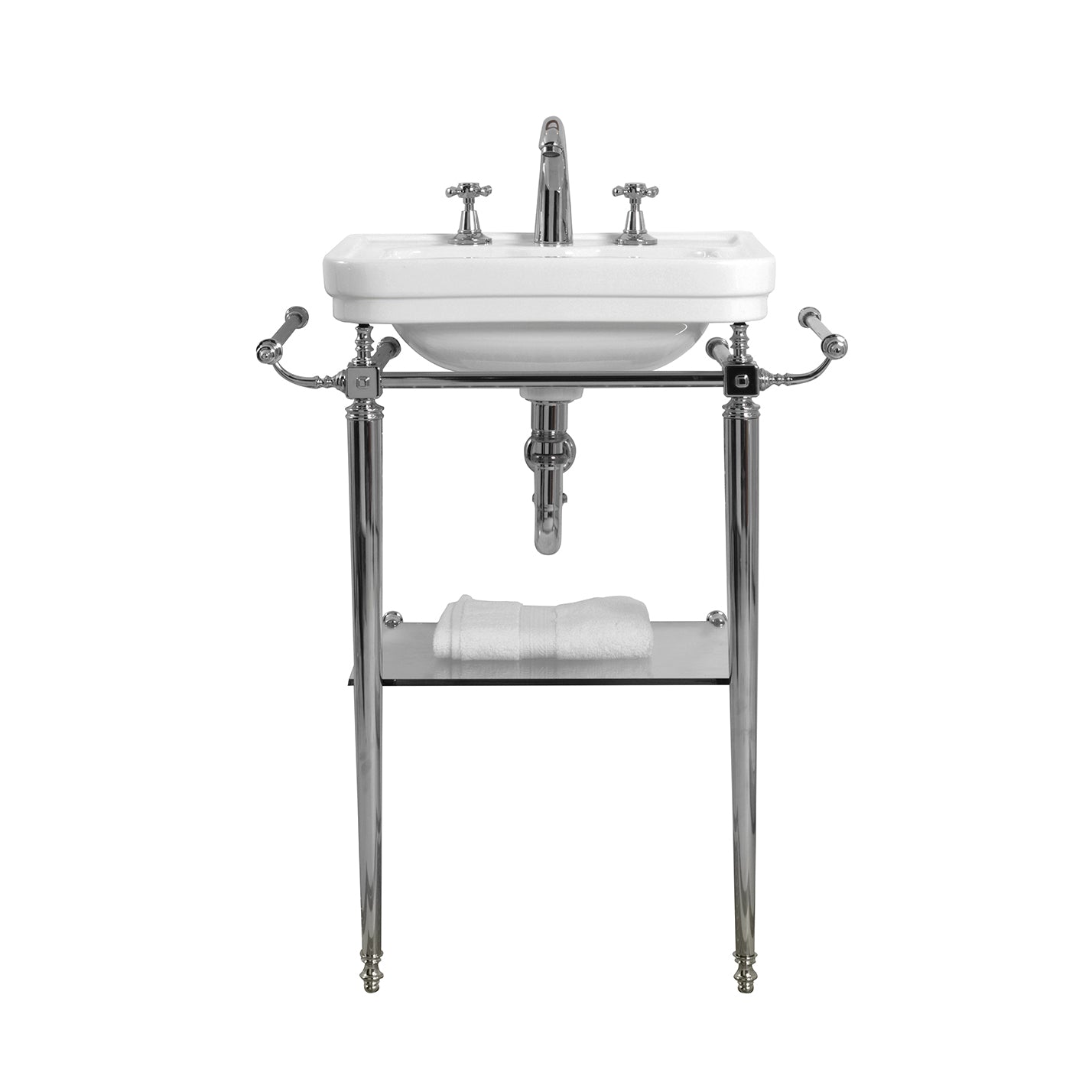 TURNER HASTINGS STAFFORD BASIN STAND CHROME 510MM