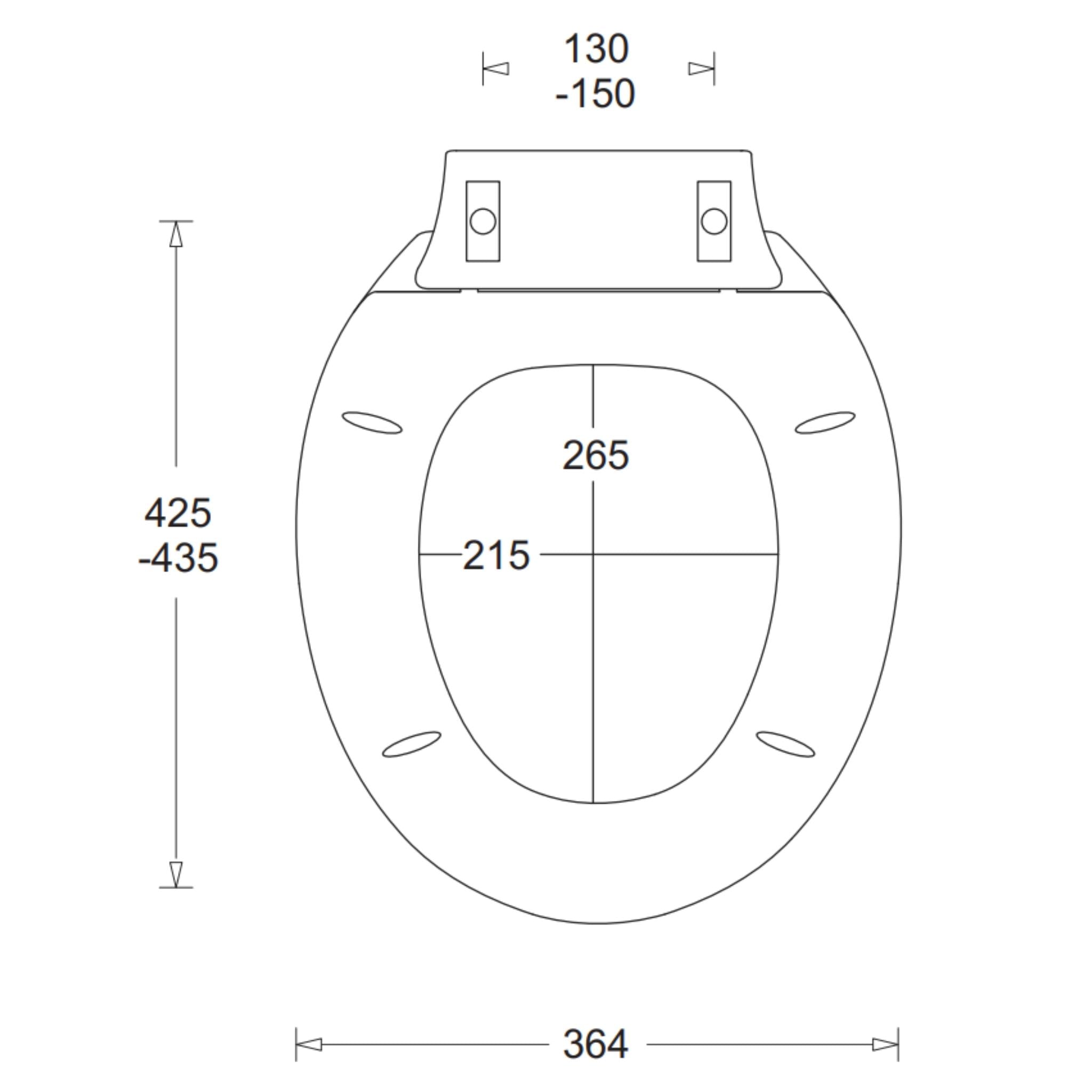 JOHNSON SUISSE SELECT/PLAZA DELUXE LINK TOILET SEAT WHITE