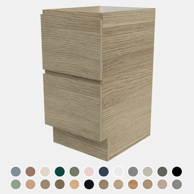 TIMBERLINE CUSTOM LAUNDRY BASE CABINET 450MM WITH 2 DRAWERS