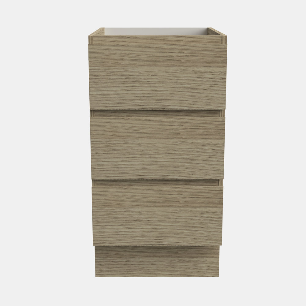 TIMBERLINE CUSTOM LAUNDRY BASE CABINET 450MM WITH 3 DRAWERS