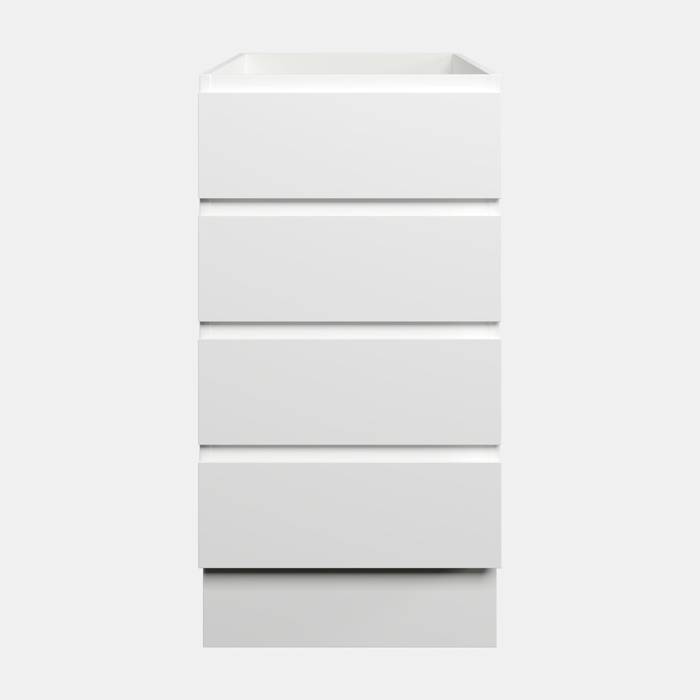 TIMBERLINE CUSTOM LAUNDRY BASE CABINET 450MM WITH 4 DRAWERS