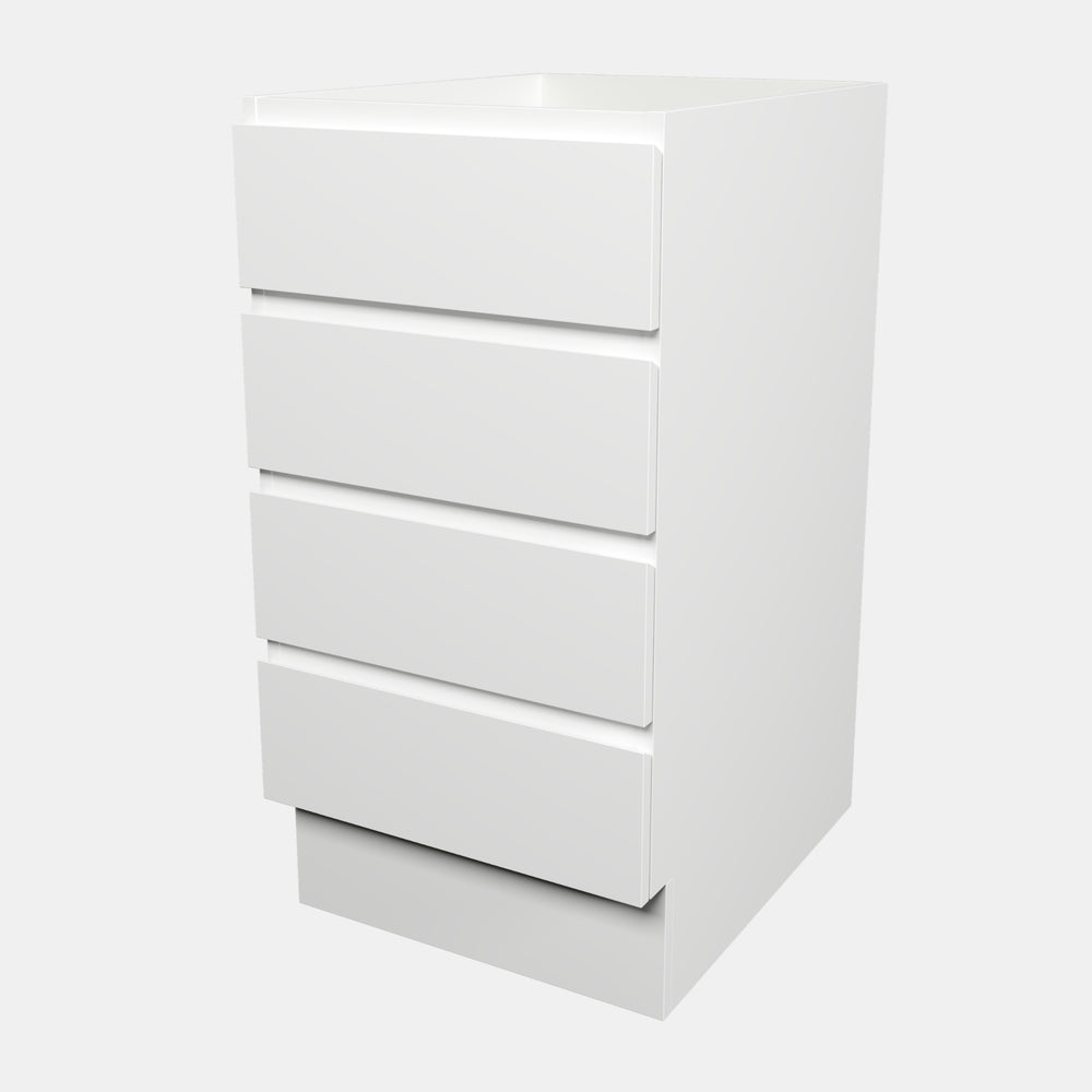 TIMBERLINE CUSTOM LAUNDRY BASE CABINET 450MM WITH 4 DRAWERS