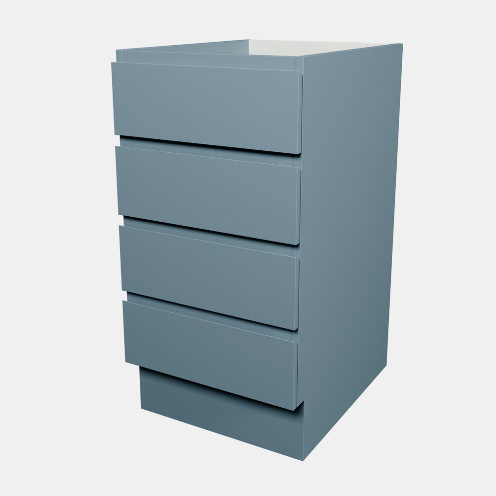 TIMBERLINE CUSTOM LAUNDRY BASE CABINET 450MM WITH 4 DRAWERS