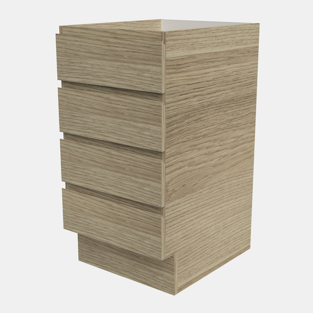 TIMBERLINE CUSTOM LAUNDRY BASE CABINET 450MM WITH 4 DRAWERS