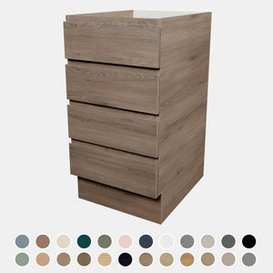 TIMBERLINE CUSTOM LAUNDRY BASE CABINET 450MM WITH 4 DRAWERS
