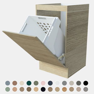 TIMBERLINE CUSTOM LAUNDRY BASE CABINET 450MM WITH FLIP-DOWN BASKET