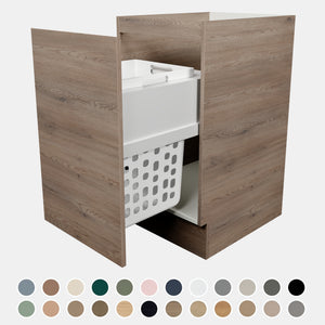 TIMBERLINE CUSTOM LAUNDRY BASE CABINET 450MM WITH PULL-OUT BASKET