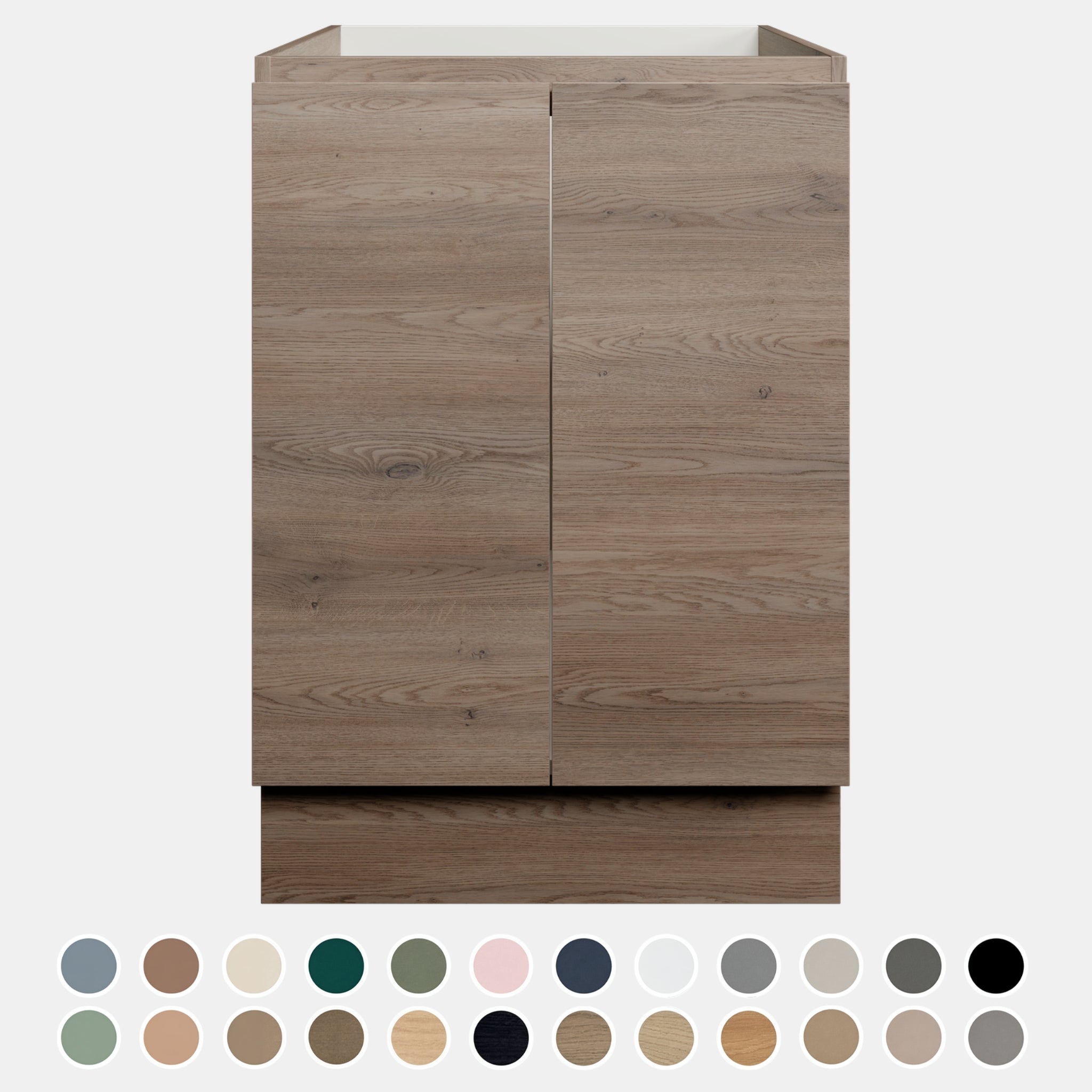 TIMBERLINE CUSTOM LAUNDRY BASE CABINET 600MM