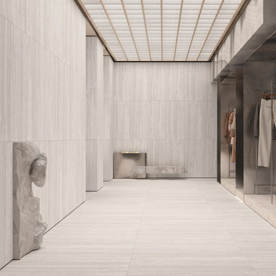 EVERSTONE EUROMARMO TRAVERTINE CHIARO MATTE 600X300MM RECTANGULAR TILE (PER BOX)