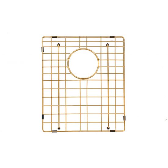 AQUAPERLA T304 HANDMADE DOUBLE BOWL SINK BRUSHED GOLD 820MM