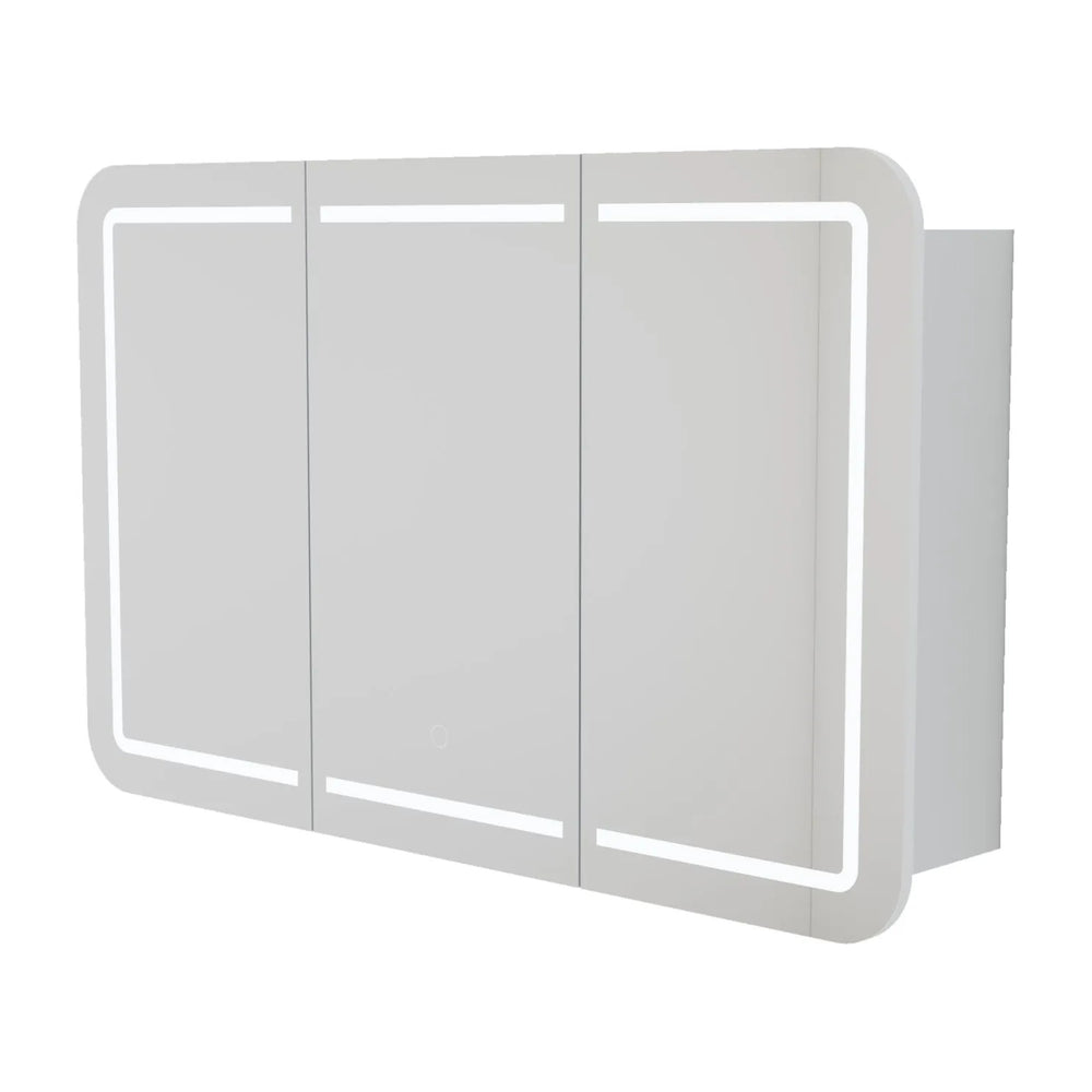 VITO LED PVC MIRROR SHAVING CABINET 1200X750MM