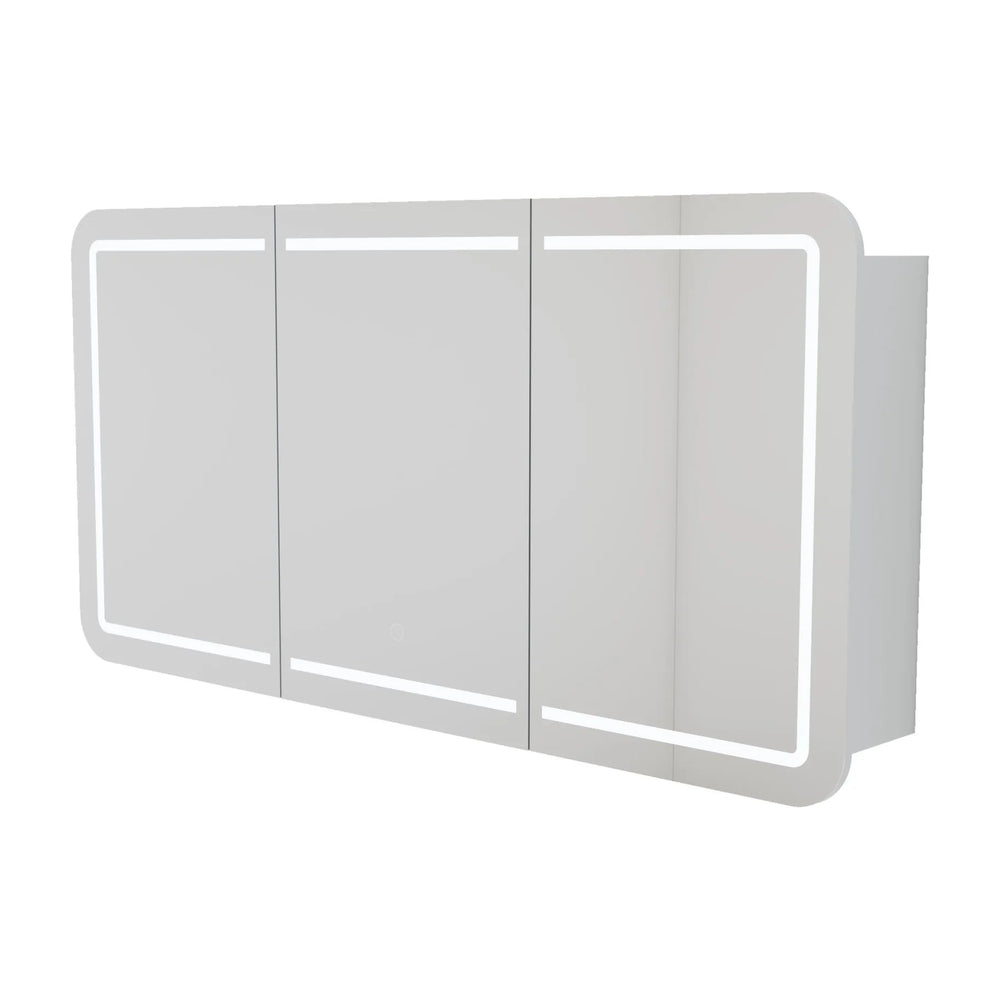 VITO LED PVC MIRROR SHAVING CABINET 1500X750MM