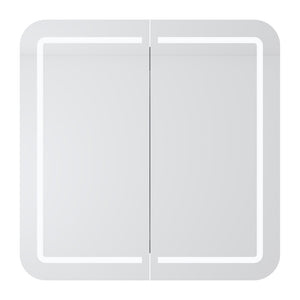 VITO LED PVC MIRROR SHAVING CABINET 750X750MM