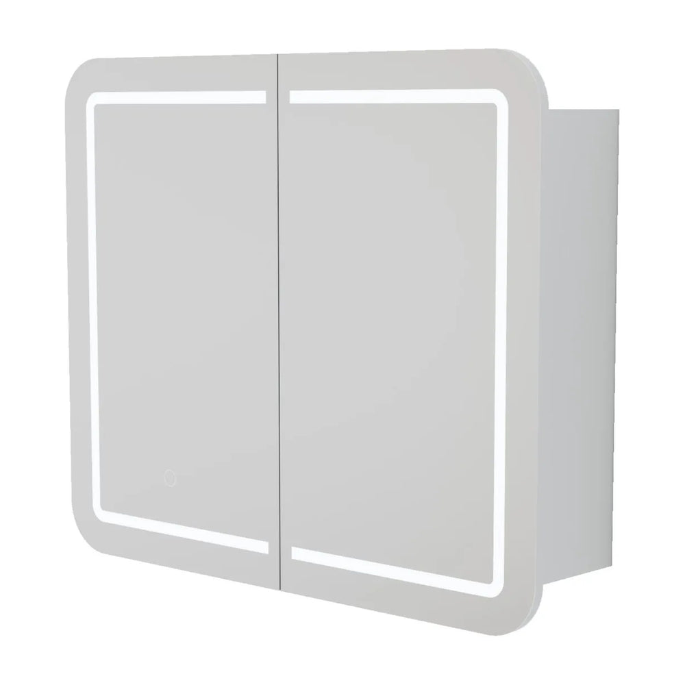 VITO LED PVC MIRROR SHAVING CABINET 900X750MM