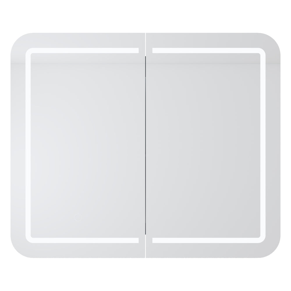 VITO LED PVC MIRROR SHAVING CABINET 900X750MM