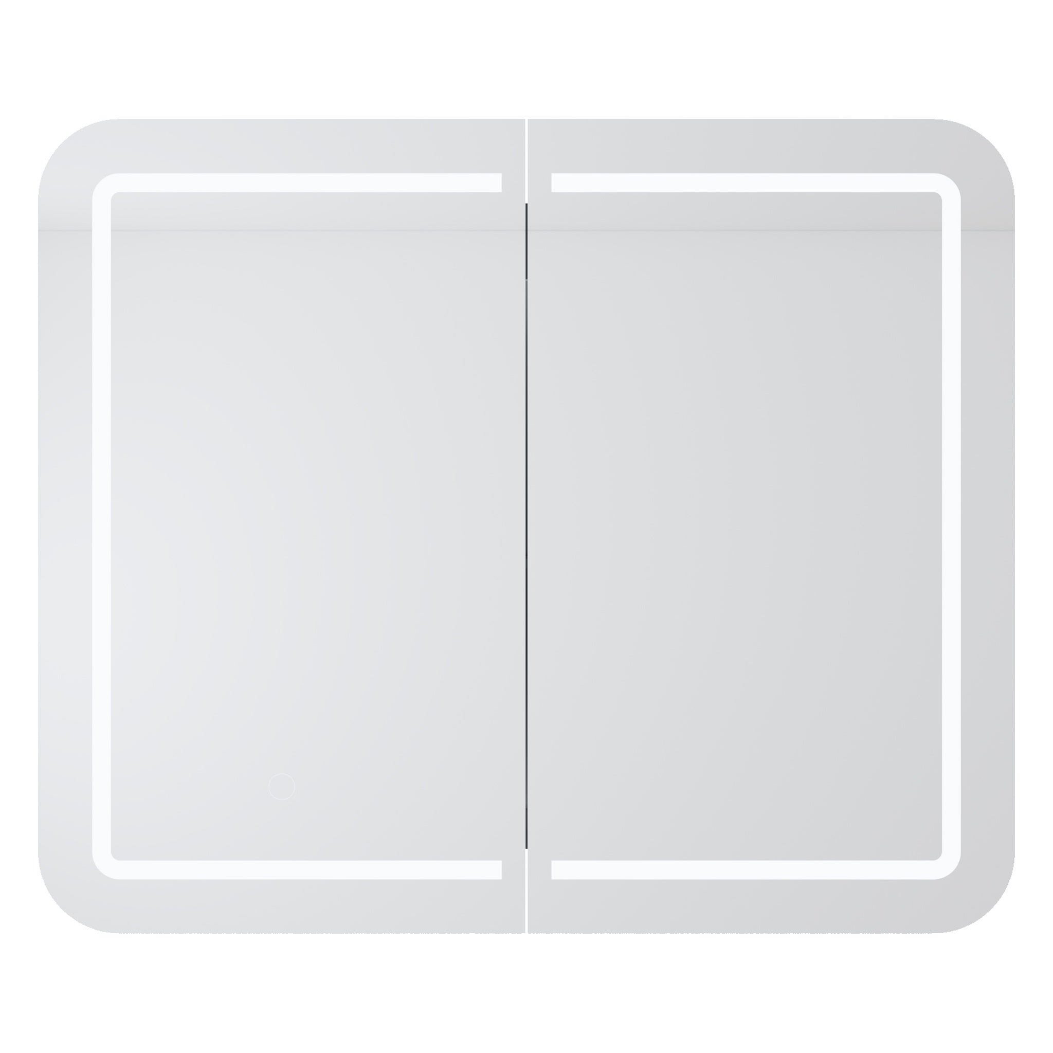 VITO LED PVC MIRROR SHAVING CABINET 900X750MM