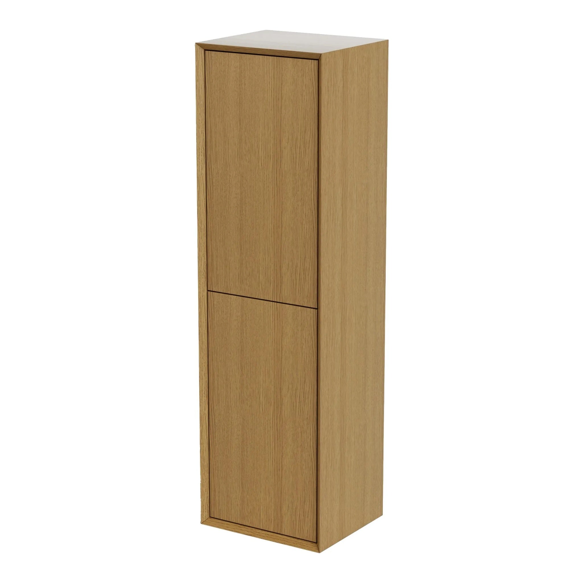 VITO WALL HUNG TALL BOY PRIME OAK 350MM X 1200MM