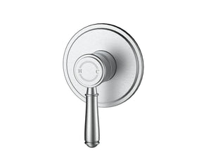 IKON CLASICO WALL MIXER TRIM KITS WITH ROUGH IN BODY 115MM BRUSHED NICKEL