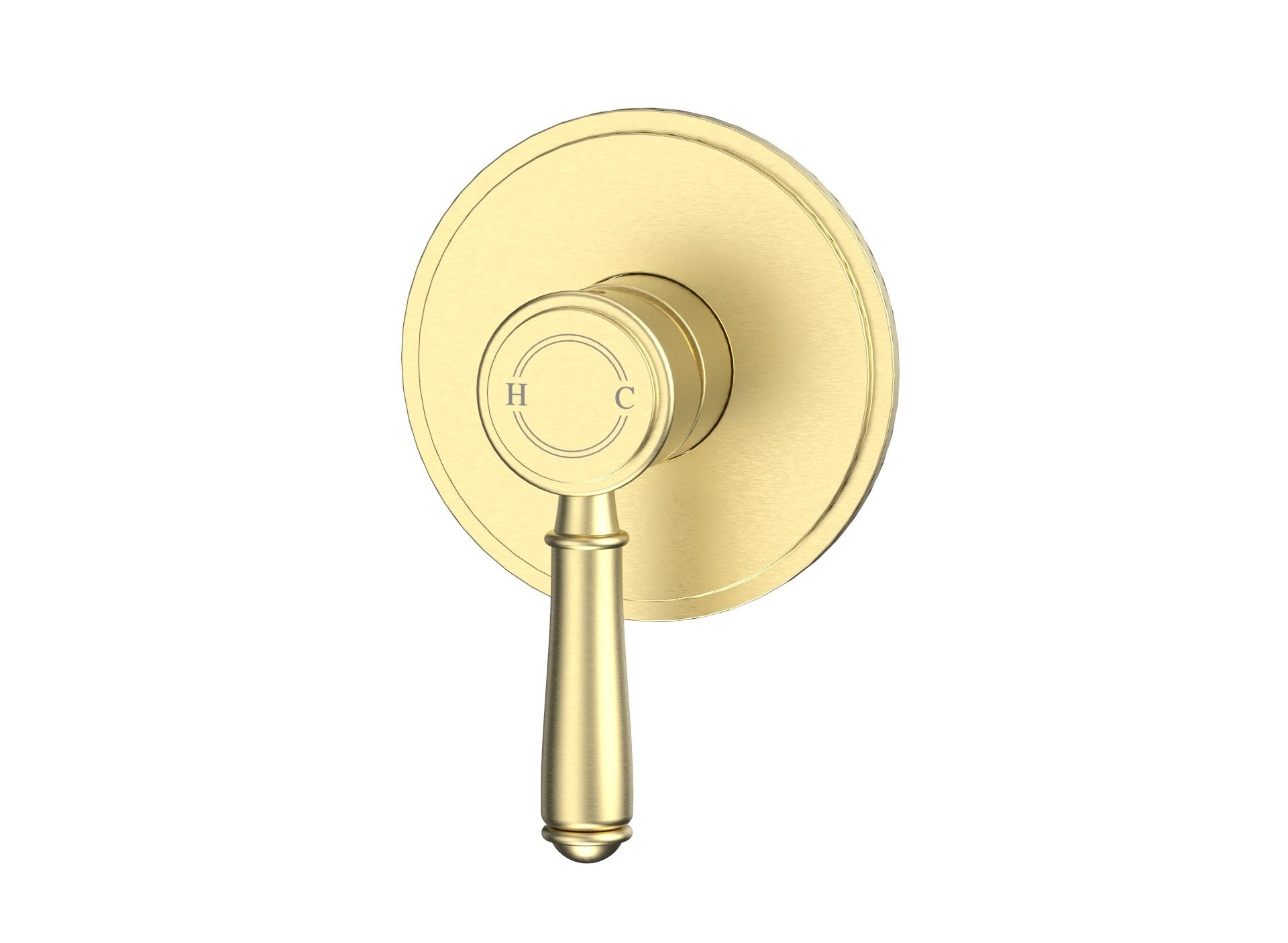 IKON CLASICO WALL MIXER TRIM KITS WITH ROUGH IN BODY 115MM BRUSHED GOLD