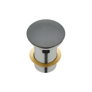 FIENZA POP-UP/POP-DOWN OVERFLOW BASIN WASTE 32MM MATTE GREY