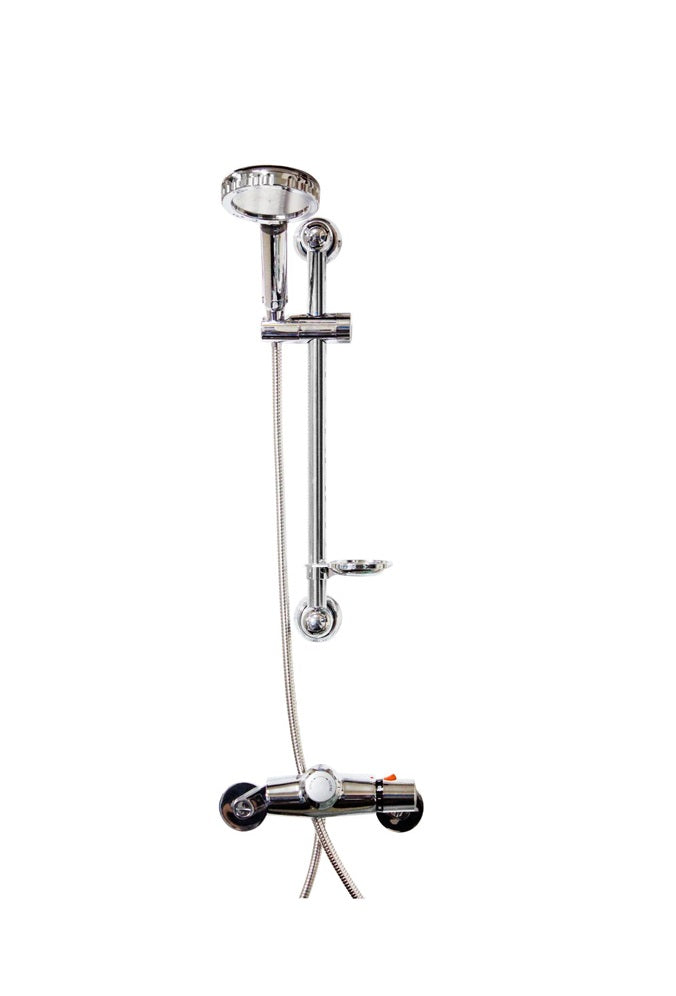 QUOSS AROMA THERMO SHOWER FULL SET CHROME