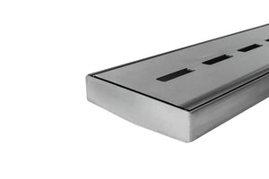 GRATES2GO CENTRE LINE GRATE AND CHANNEL STAINLESS STEEL 1000MM (CUSTOM AVAILABLE)