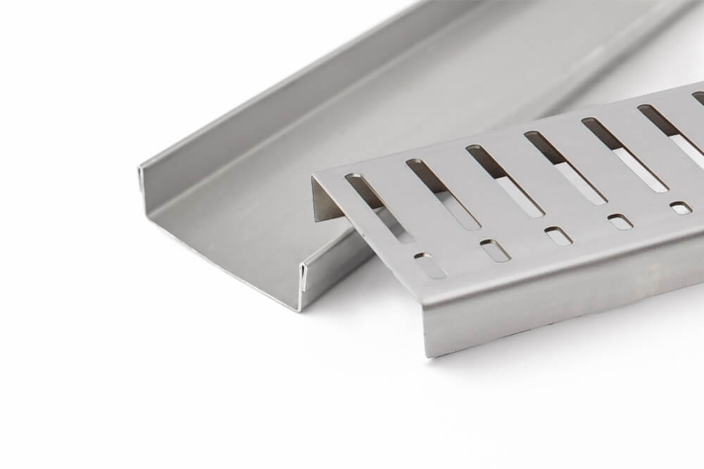 GRATES2GO FLOW PATTERN GRATE AND CHANNEL STAINLESS STEEL 1000MM